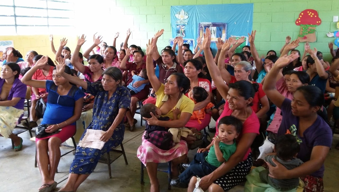 Delegación de SAN en Chiquimula promueve la participación comunitaria