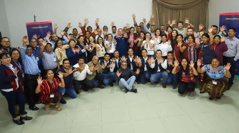 Taller interinstitucional Mano a Mano en Huehuetenango